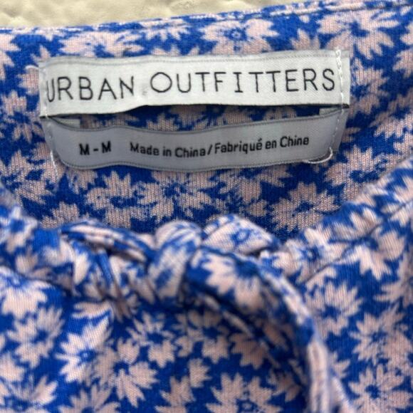 Urban Outfitters TGIF Blue Multi - Floral Mini size M - Picture 9 of 10